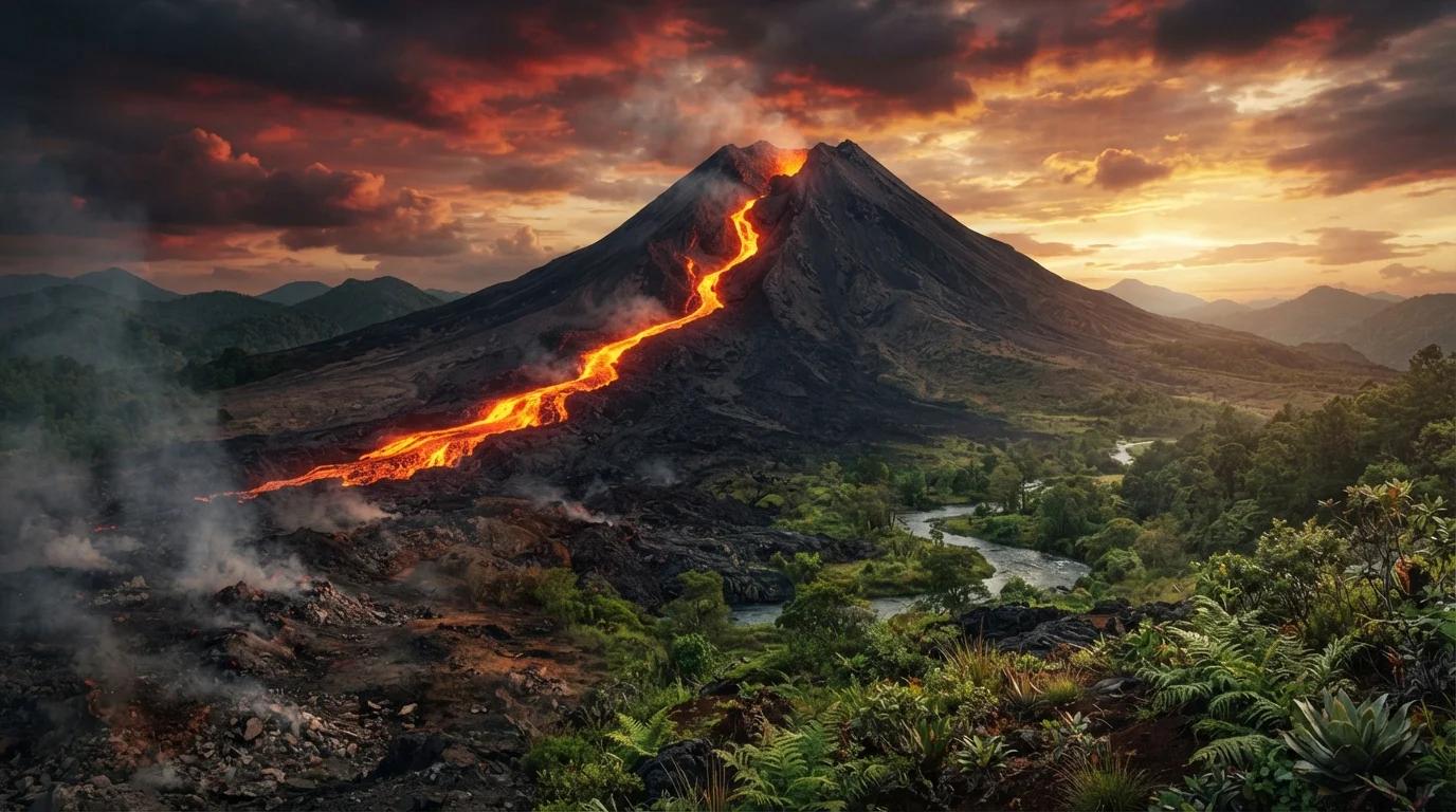 volcano symbolism